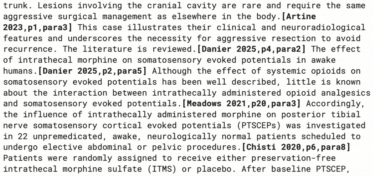 Animated demonstration